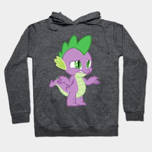 Spike shrugging Hoodie